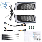 LED Running Light/Turn Signal Fairing Lower Grills for Electra Glide 