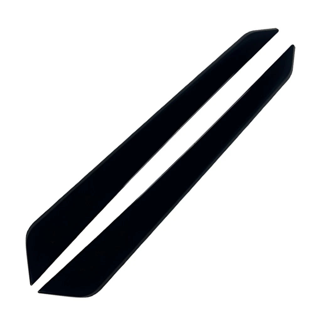 Glossy Black Front Bumper Side Spoiler Trim for Subaru WRX STI (2015–2021)