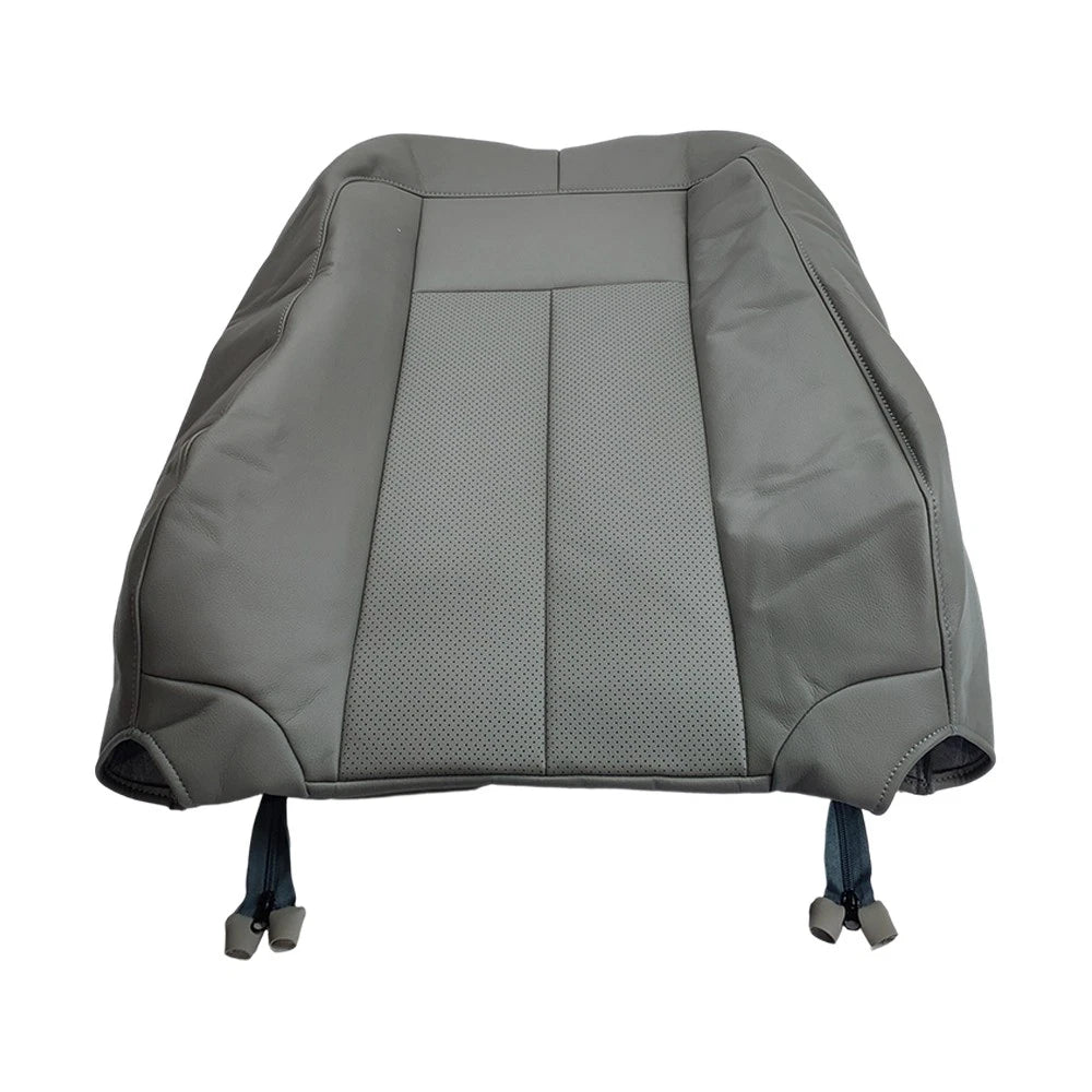 Set of 2 Leather Covers for Ford Expedition (2007–2014) Stone Gray