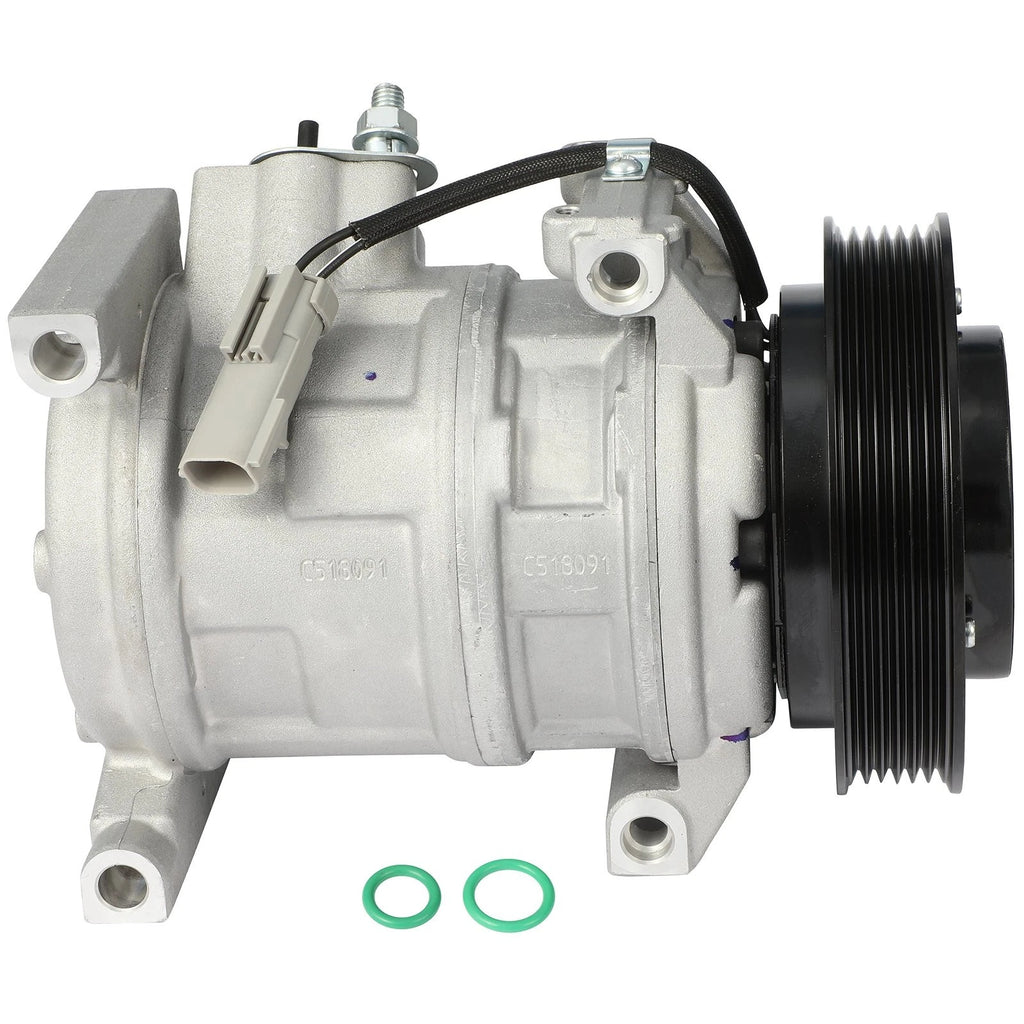 A/C Compressor for Chrysler Pacifica 3.8L (2005–2008) Pulley 6