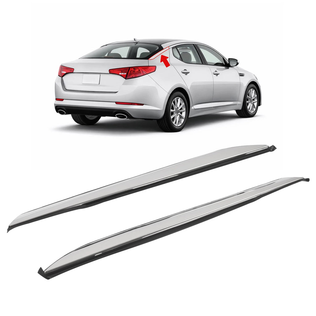Pair of Outer Pillar Molding Trim for Kia Optima (2011–2016)