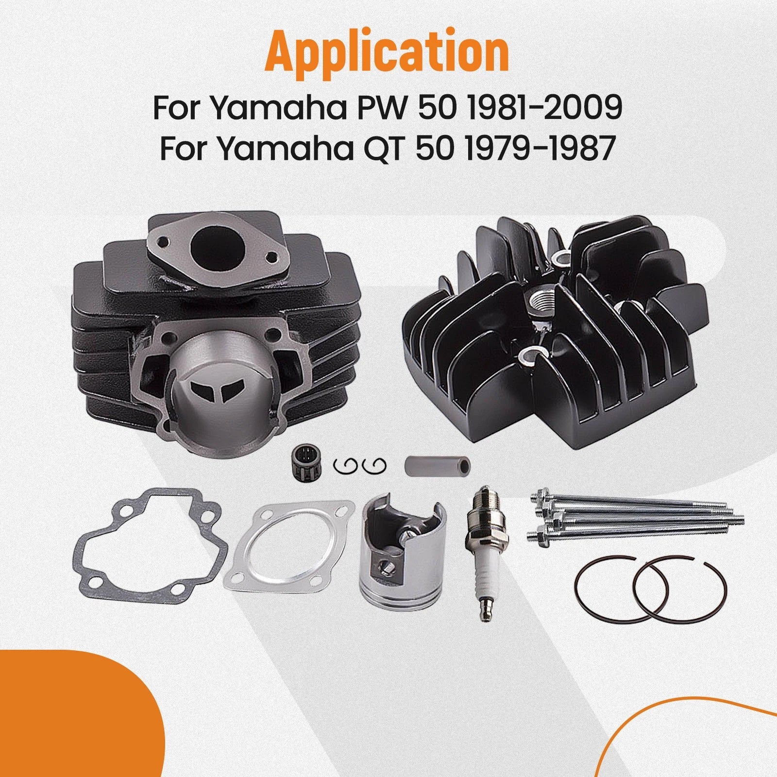 Big Bore Kit Top End for Yamaha PW50 (1981–2023)
