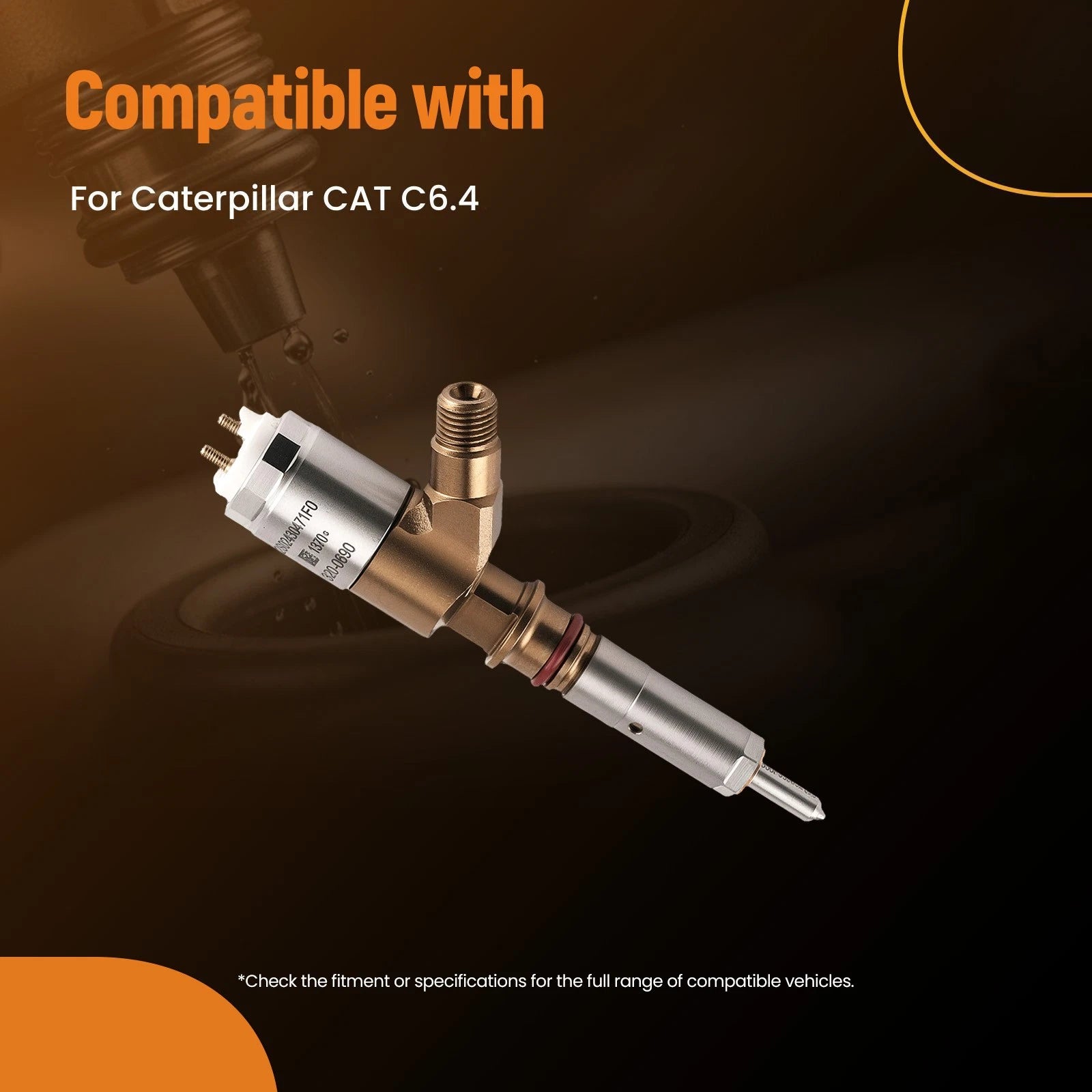 Direct Fit Fuel Injector for CAT C6.4 (2017–2021)