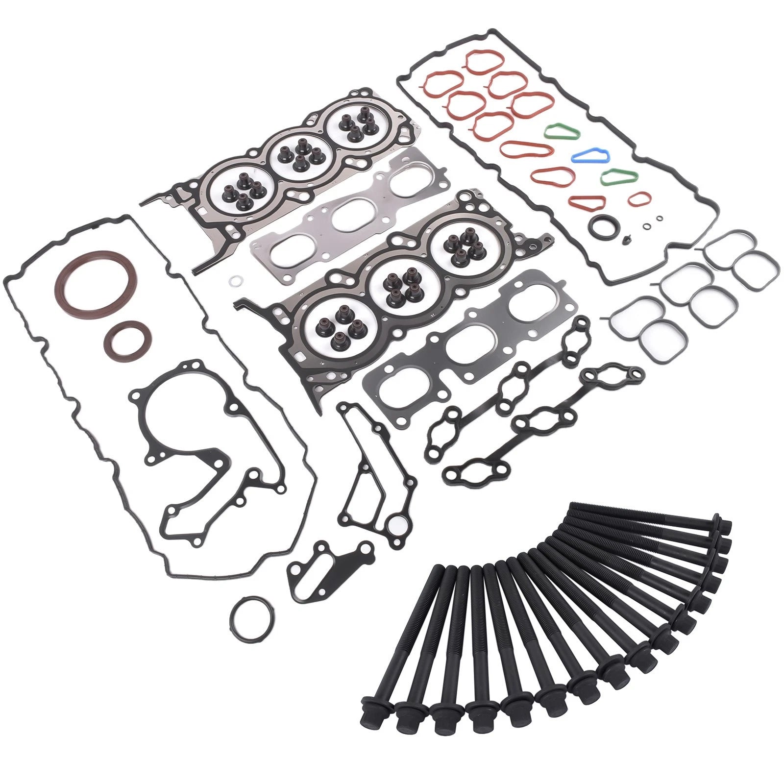 Engine Head Gasket Set with Bolts for Kia Sorento, Hyundai Santa Fe (2003–2019)