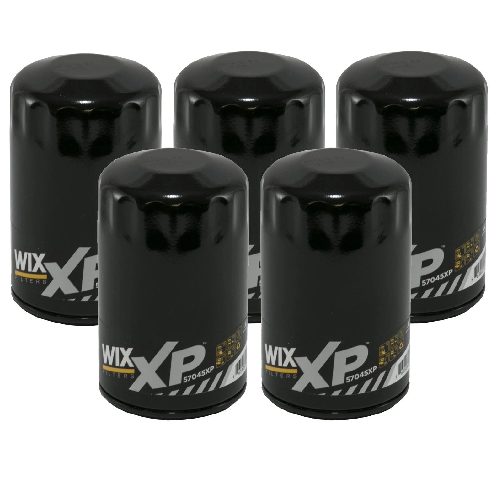 Set of 5 Wix XP Engine Motor Oil Filters for Dodge Jeep Mitsubishi Ram 3.7L