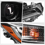 Right Side Convex Mirror Glass for Jeep Cherokee (2014–2023) w/ Blind Spot