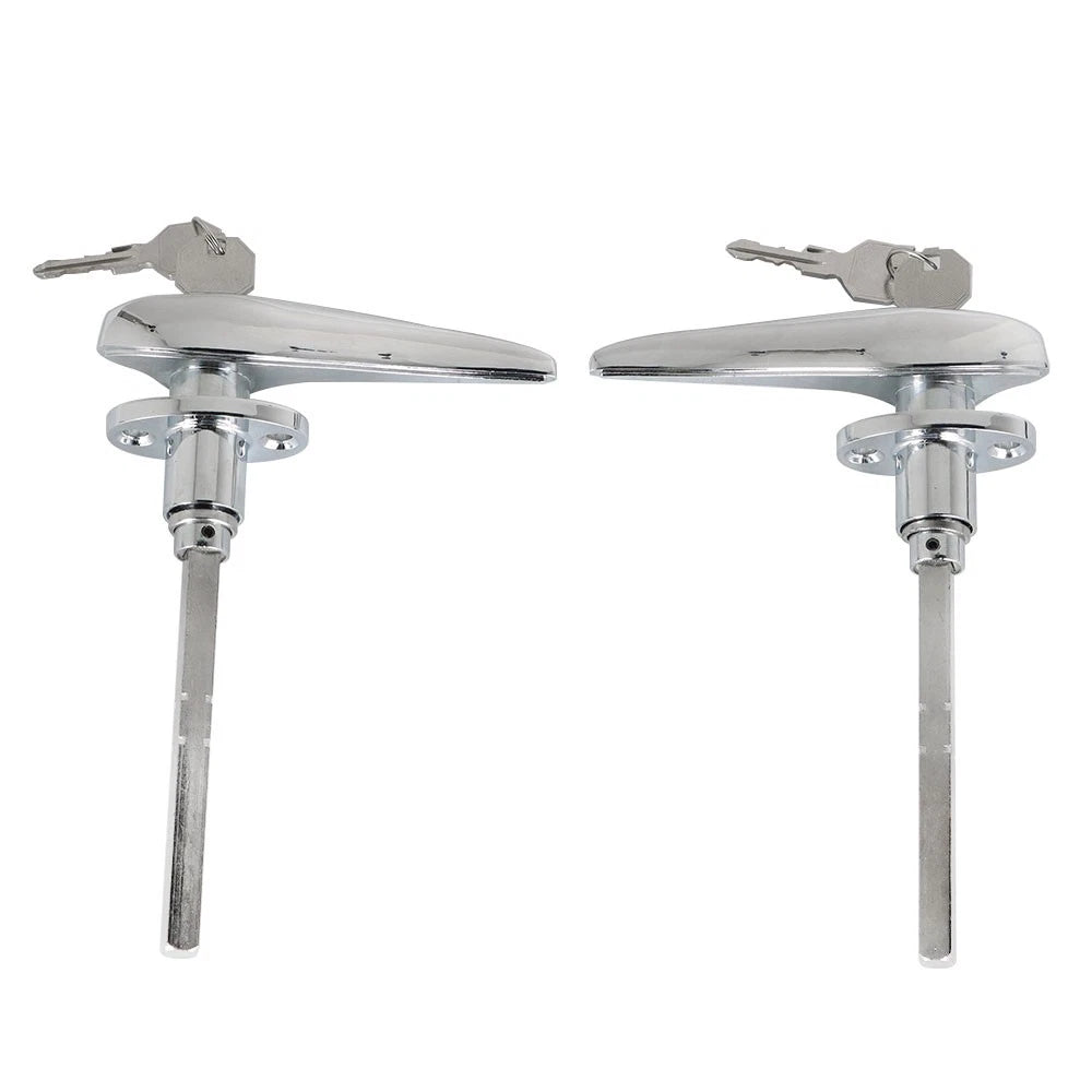 Pair Outside Locking Door Handles for 1932-1934 Ford 3 Window