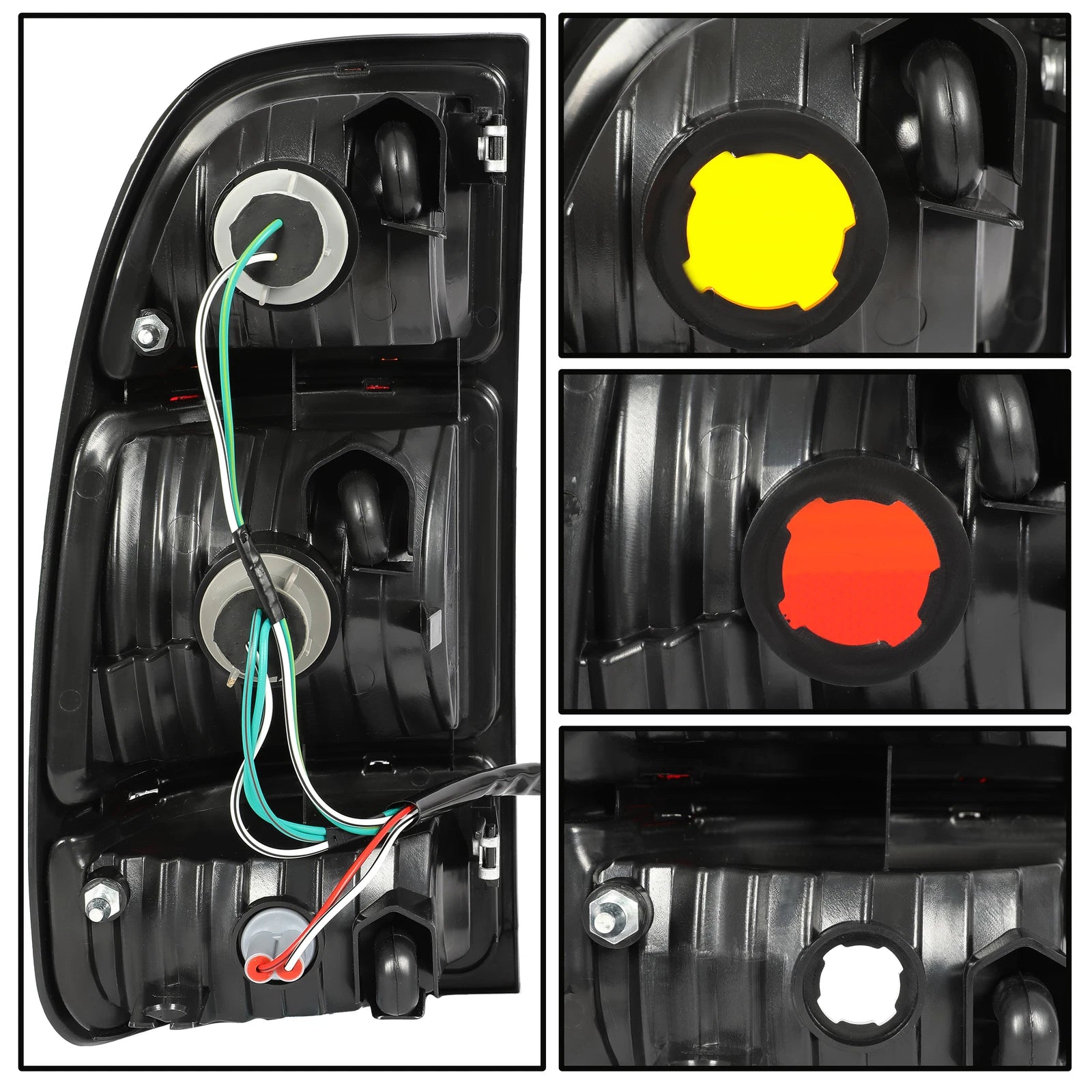 Left Tail Light Assembly for Toyota Tundra (2000–2006) with Bulbs & Wiring