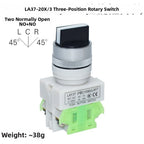 Rotary Switch LA37 20X/3 2NO 660V 10A IP40 for Various Applications