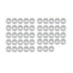 48X Chrome Engine Bolt Topper Caps for Harley Twin Cam Touring Road Glide