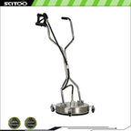 16.5" Pressure Washer Surface Cleaner with Handles & 4 Wheels