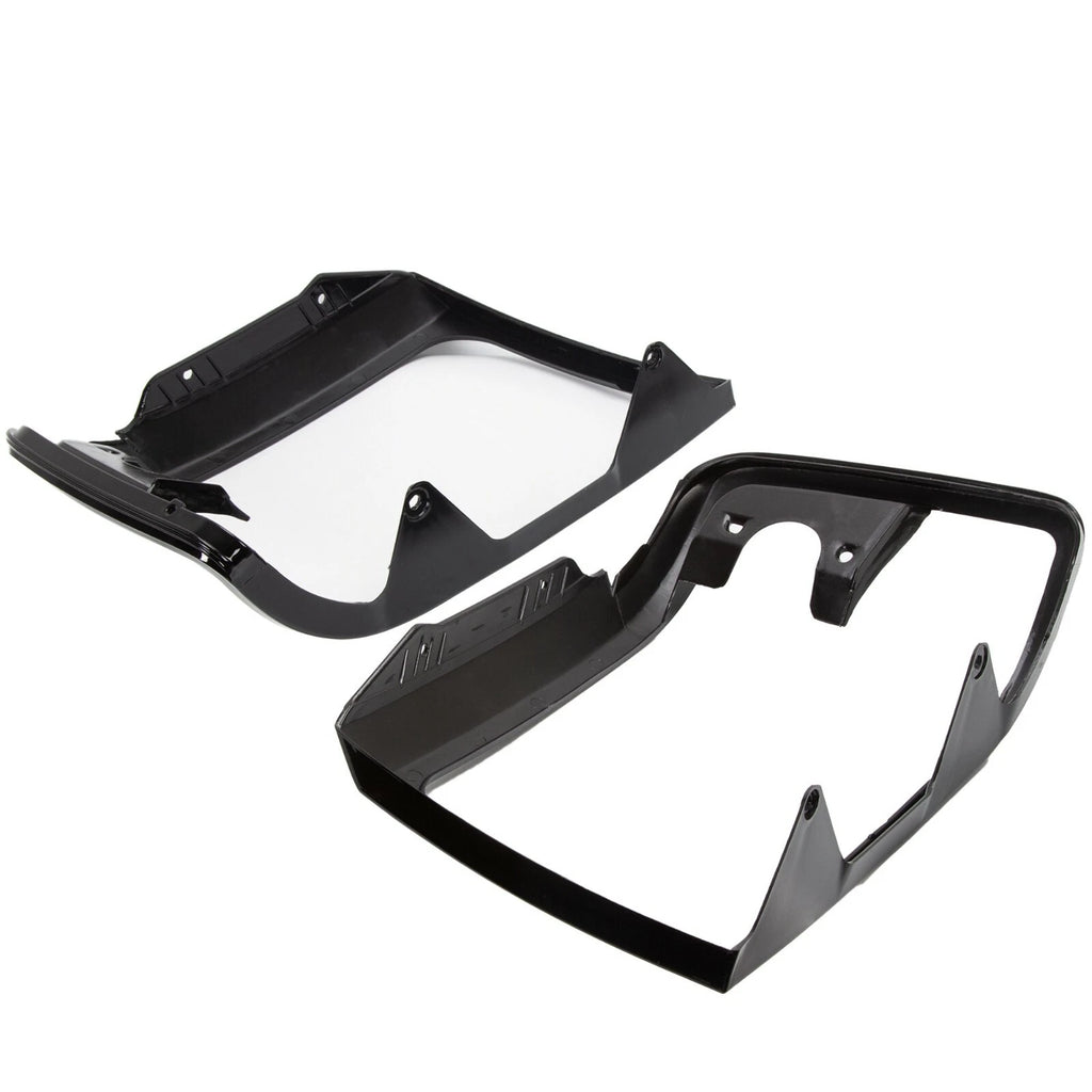 Headlight Trim Bezel Set for Ford Bronco F150 Pickup (1992-1996) Black
