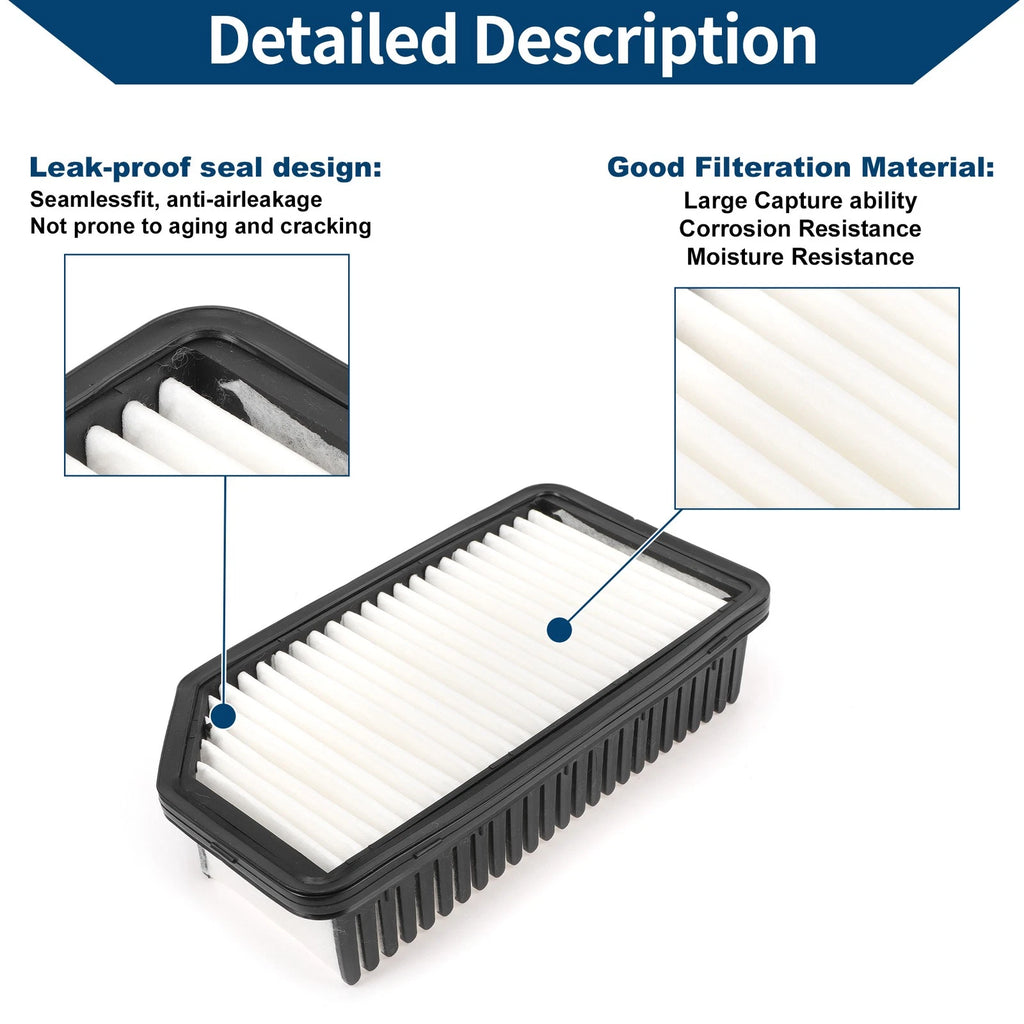 Air Filter No. 281132K000 for Kia Soul 1.6L 2.0L (2010–2011)