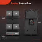 Power Window Switch for Buick LaCrosse (2010-2016)