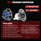 Set of 4 Wheel Hub Bearing Assemblies for Chevrolet Venture (1997–2005)