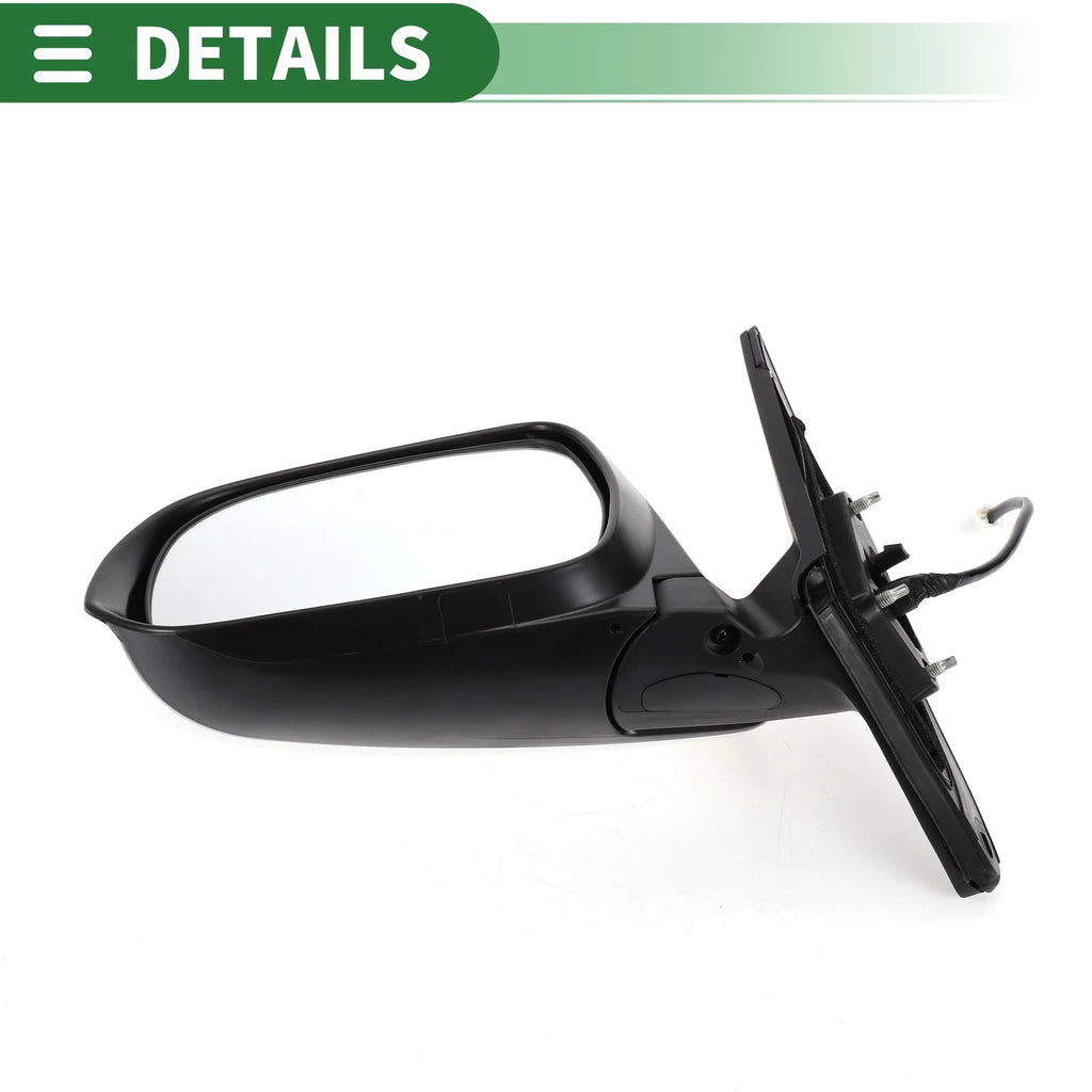 Left Side Door Mirror for Toyota Highlander (Non-Heated, 2001–2023)