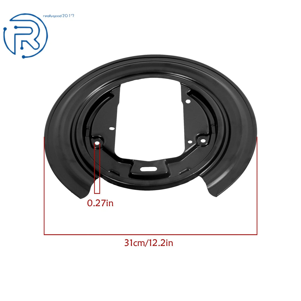 2X Rear Side Brake Dust Shield for Jeep Wrangler JK (2015–2018)