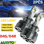 2X LED Headlight Bulbs for D4S D4R (6000K)