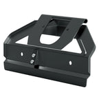 Rear License Plate Bracket for Ford Bronco Tailgate (1966–1977) Black Steel