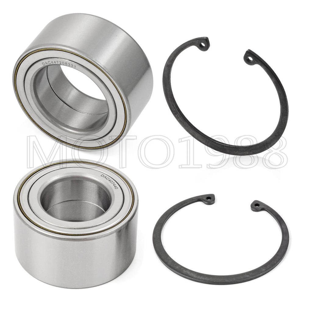 Front & Rear Wheel Bearings & Ring Clip for Polaris RZR 800 (2010–2014)