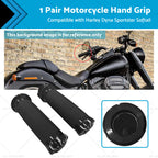 2X Handle Bar 1" Hand Grip for Harley Dyna Sportster