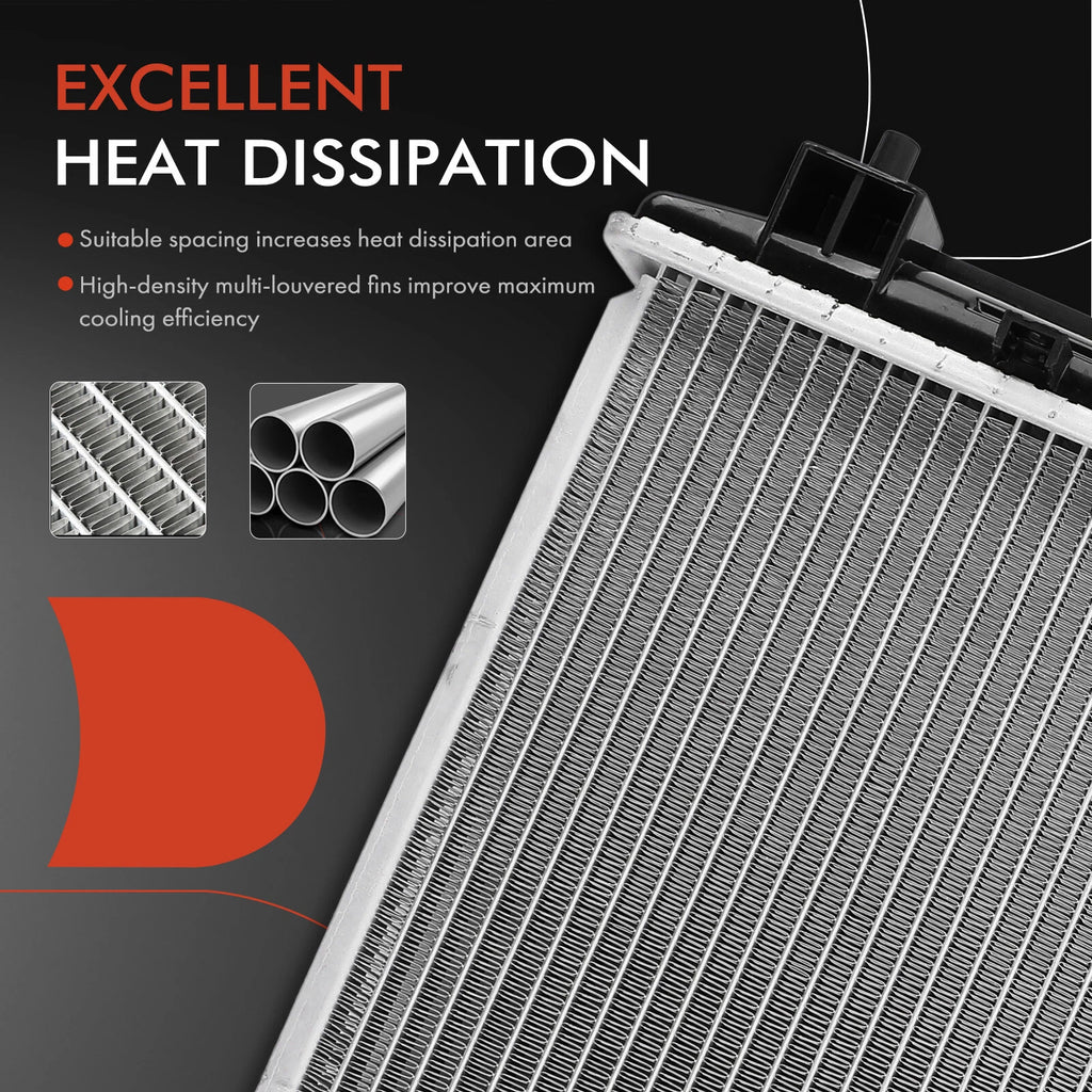 Radiator with Oil Cooler for Honda CR-V (1997–2001)