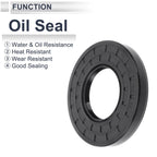 Set of 5 Oil Seal Rotary Shaft Seals for Various Applications (50x100x12mm)