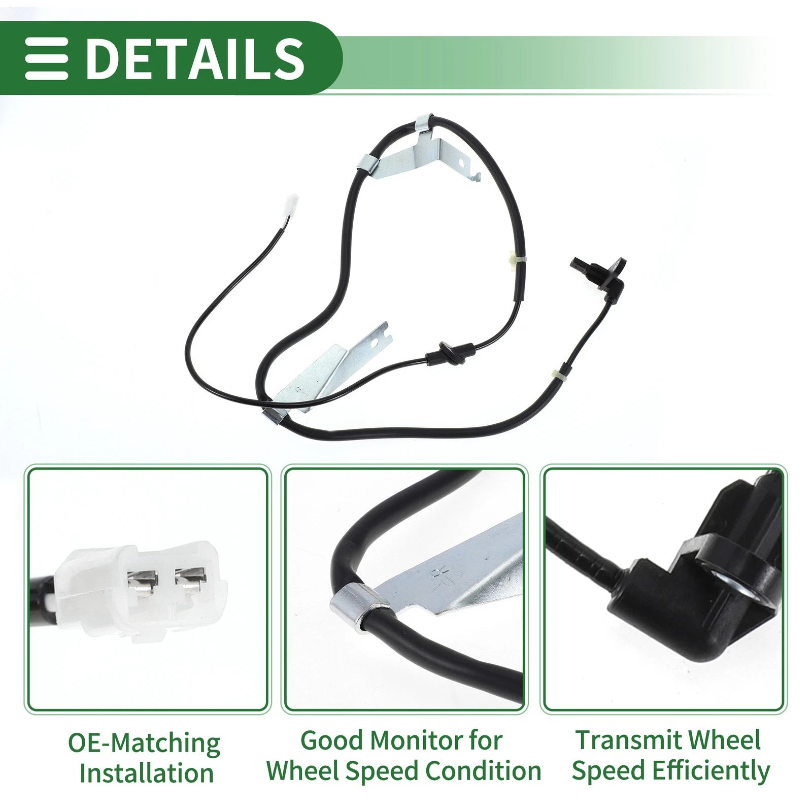ABS Wheel Speed Sensor for Suzuki Splash (2008–2014) No. 5631051K00 Rear Right