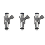 Set of 3 Fuel Injectors 49056-0038 for Kawasaki Mule PRO FX FXT (2016–2021)