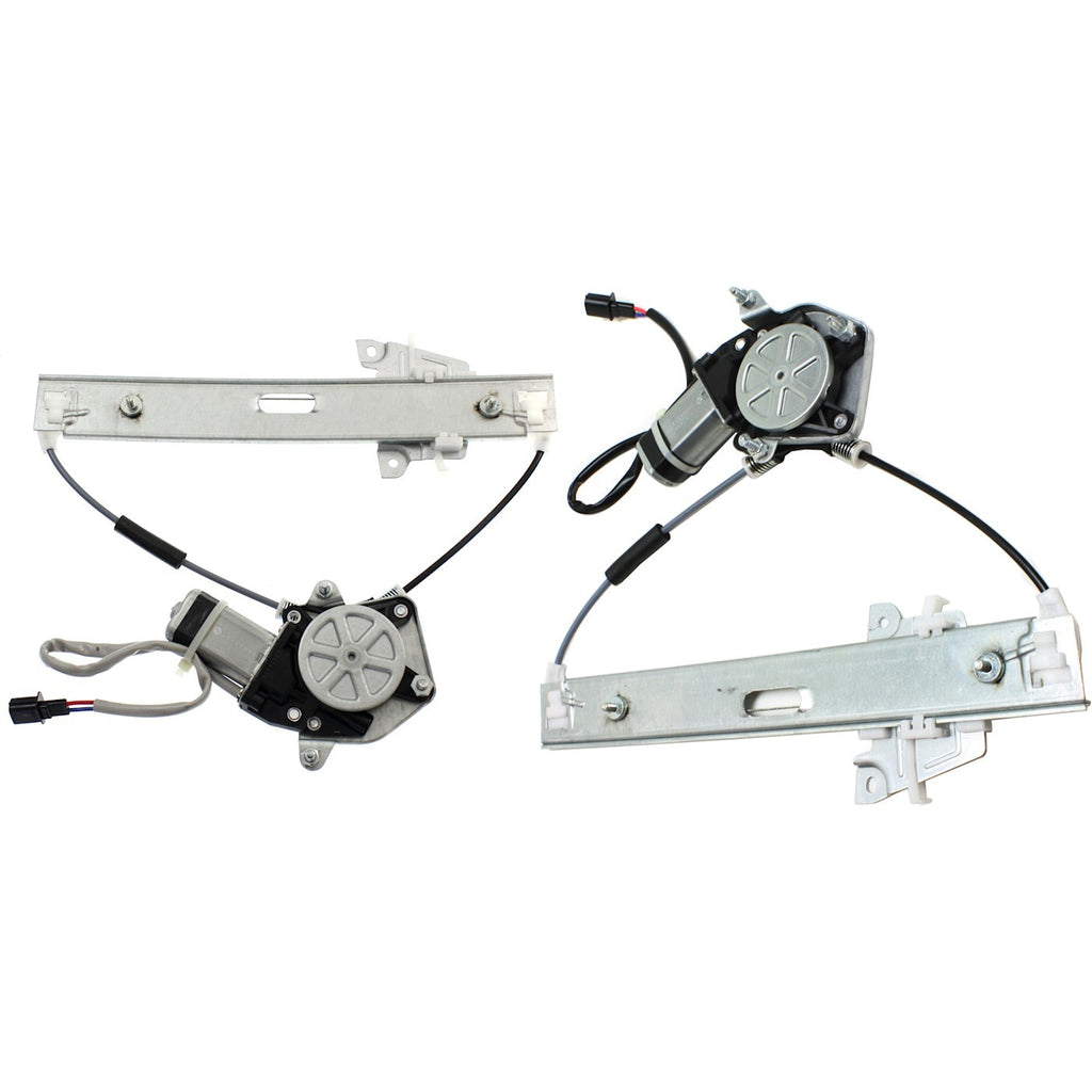 Power Window Regulator Set for Ford Escape (2001–2007) Rear with Motor
