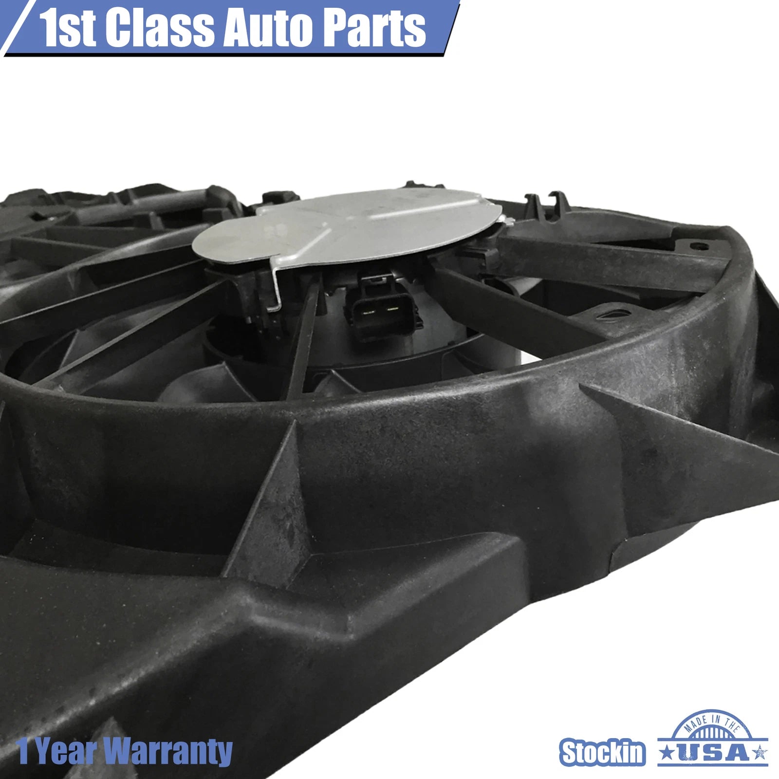 Radiator and Condenser Fan for Ford Explorer Lincoln MKT (2013–2015) DA8Z8C607A