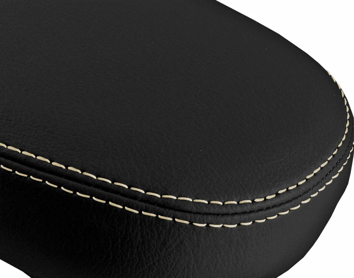 Armrest Cover for Kia Soul (2014–2019) Leather Beige Stitch