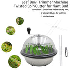 16" Leaf Bowl Bud Trimmer for Plants (Food Grade Silicone)