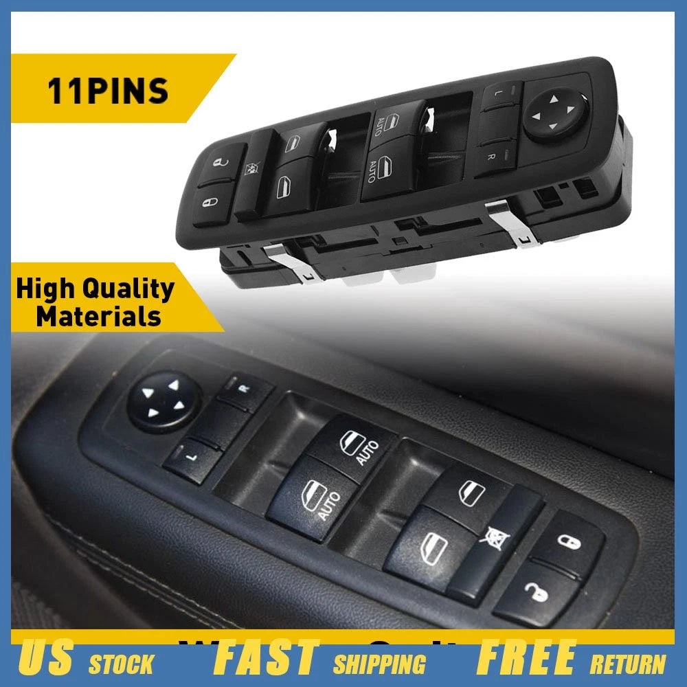 Front Window Power Switch for Jeep Grand Cherokee, Dodge Durango (2014–2019)
