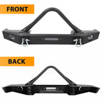 Front Stinger Bumper Assembly with Lights for Jeep Cherokee XJ (1984–2001)