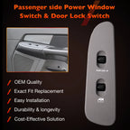 Power Window Door Lock Mirror Switch Set for Dodge Ram 1500 (2001–2009)