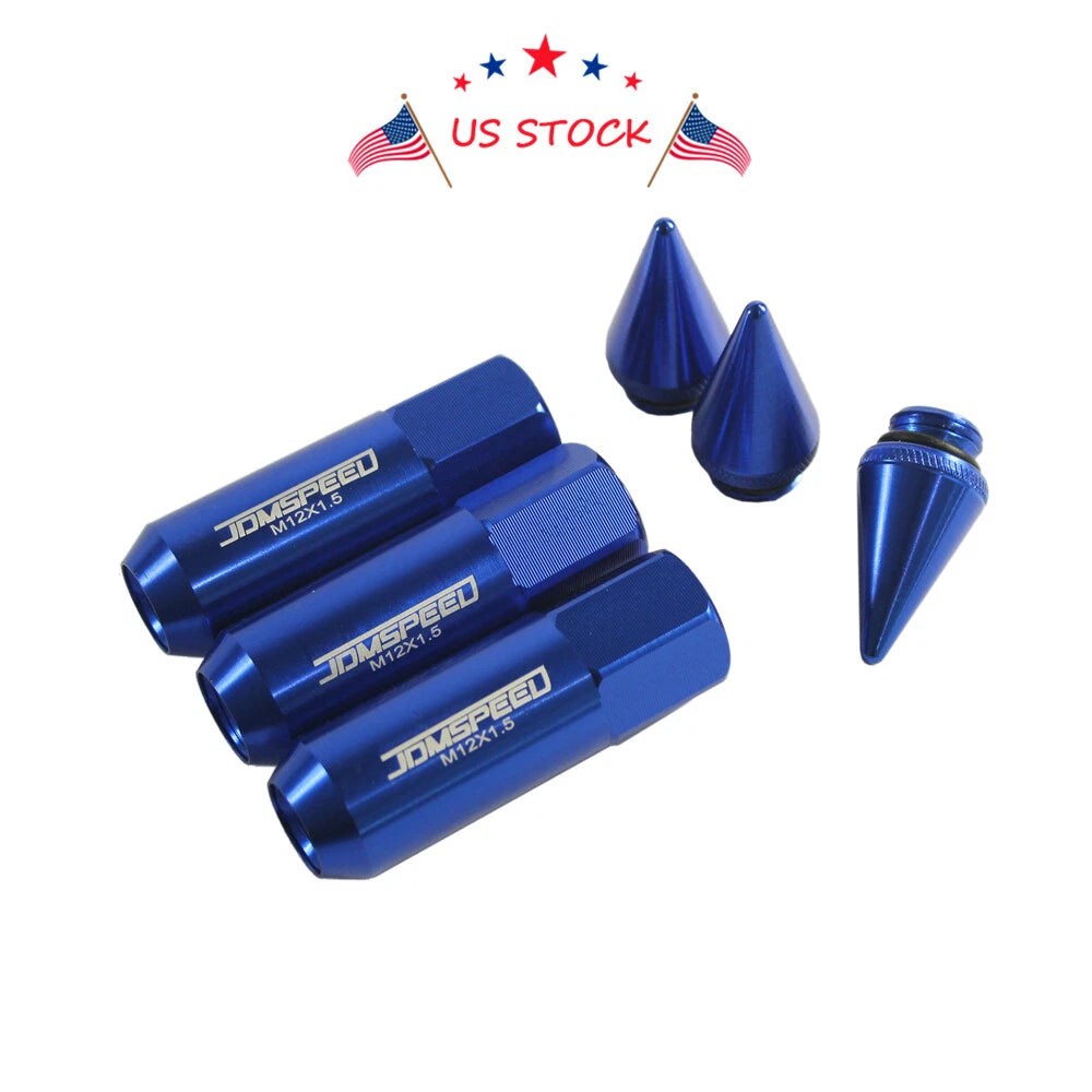 20PCS Spiked Extended Tuner Lug Nuts for Wheels (M12X1.5)