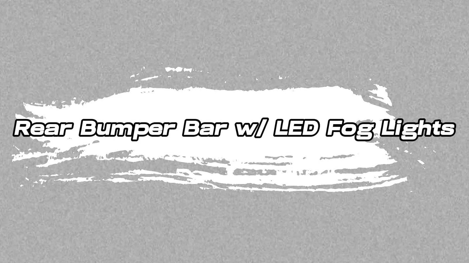 Pro Series Rear Bumper w/ Lights for Toyota Tacoma (2016–2023)
