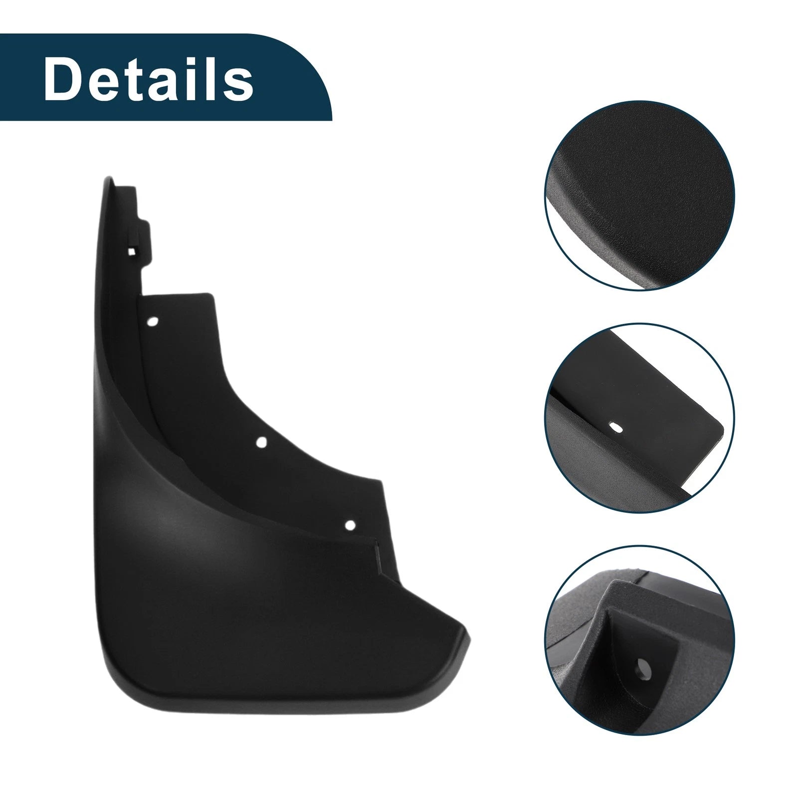 Set of 4 Mud Flaps Splash Guards for Volkswagen Touareg (2005–2010)