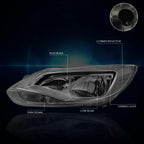 Smoked Lens Side Corner Headlight for Ford Focus (2012–2014)