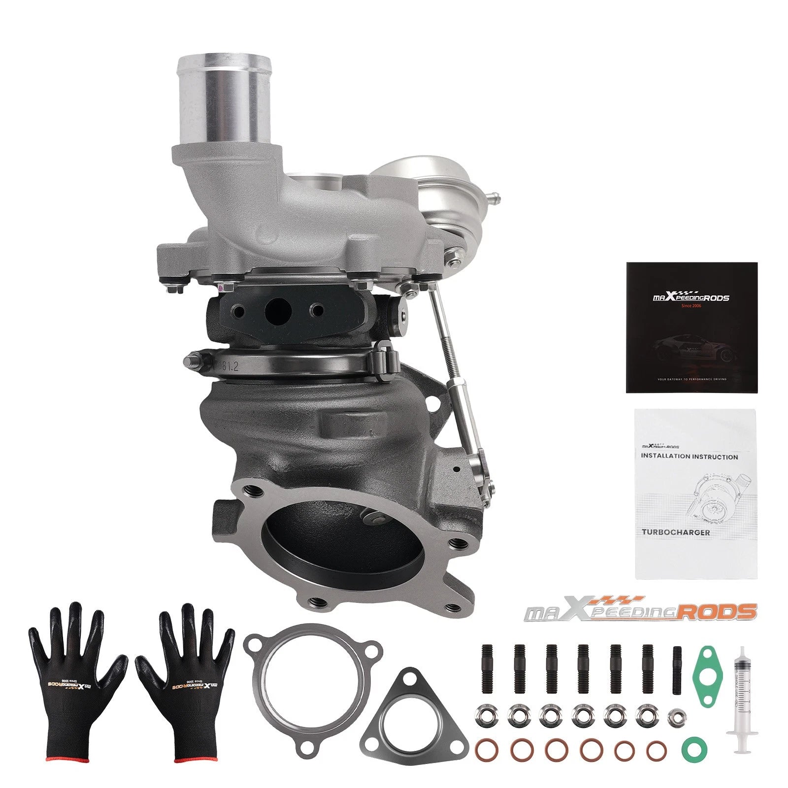 Turbocharger Left Side for Lincoln MKS MKT Ford Explorer Taurus 3.5L (2009–2019) AA5Z6K682F