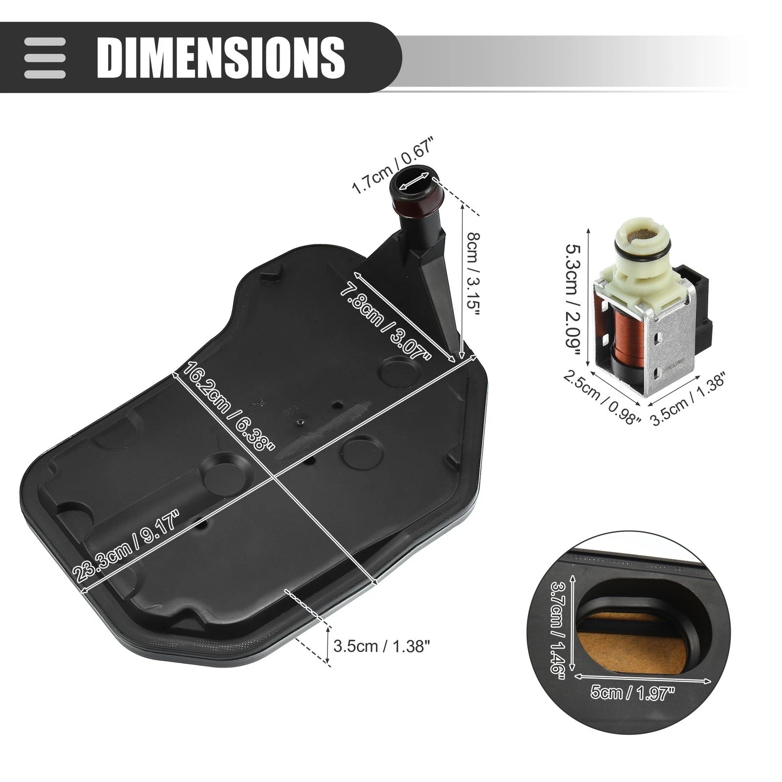 Transmission Filter Gasket for [Make Model] ([YYYY–YYYY])