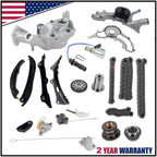 Timing Chain Kit with Water Oil Pump for Jeep Dodge Ram Chrysler 200 (2011–2015)