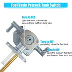 Fuel Valve Petcock Gas Tank Switch for Suzuki Quadsport Z400 LTZ400 (2003–2007)