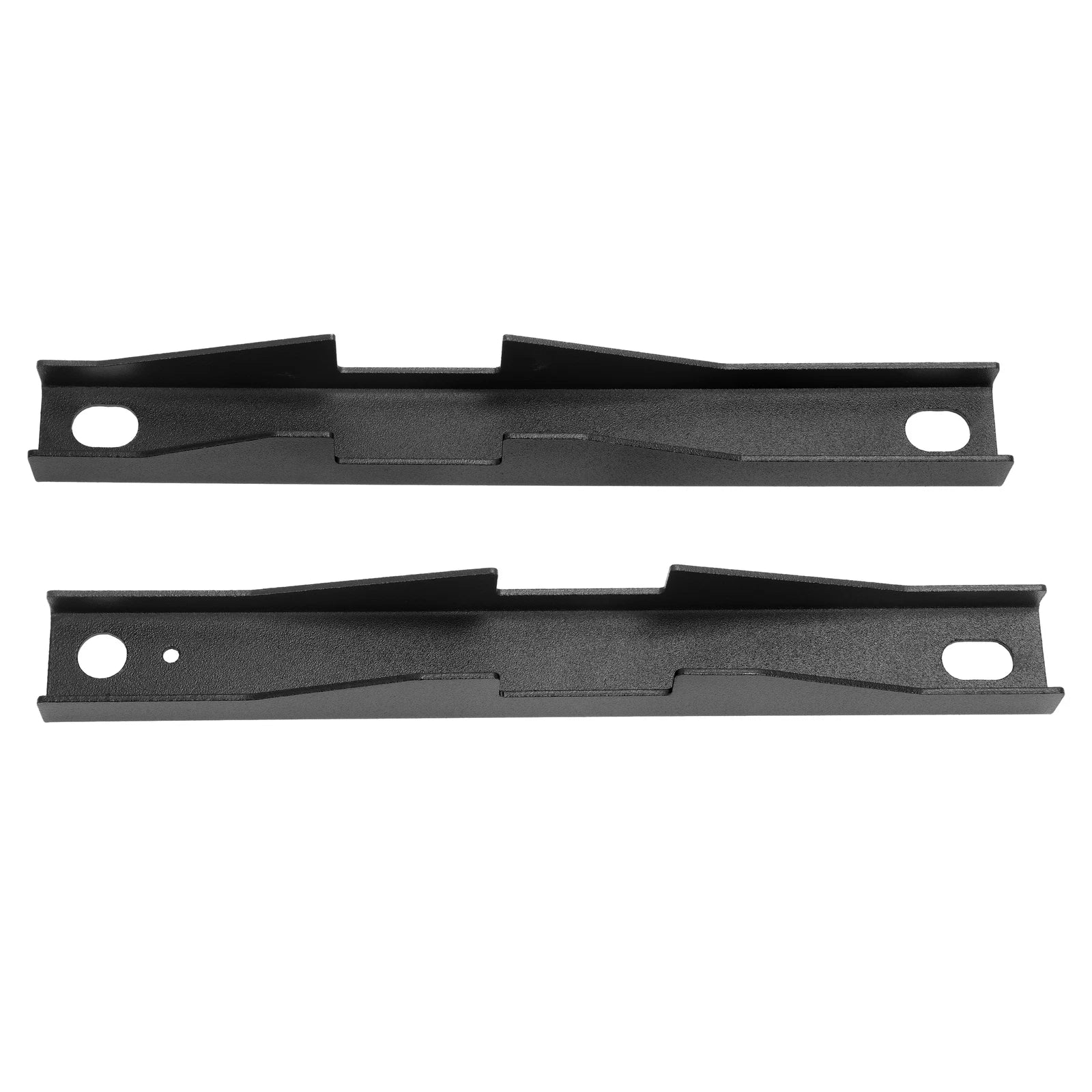 Full Length Black Subframe Connectors for Ford Mustang (1979–2004)
