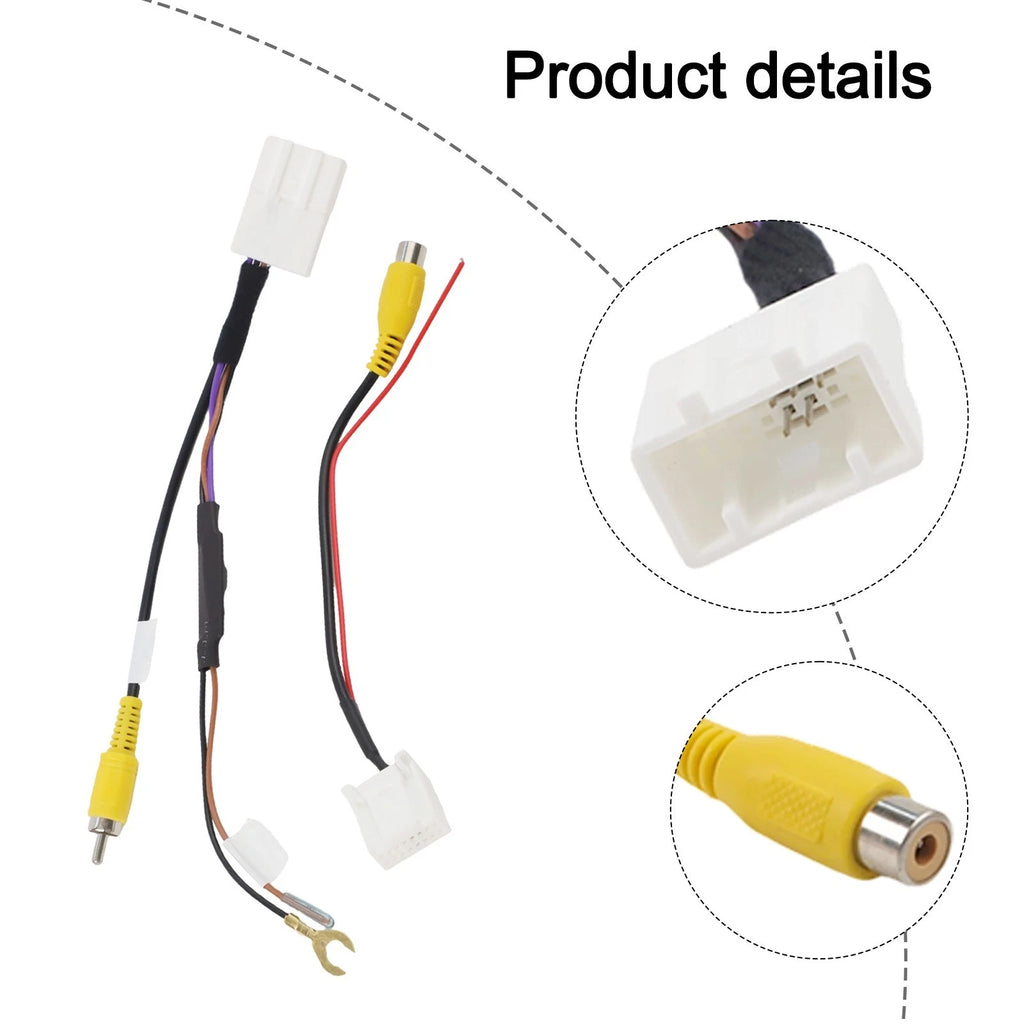 Step Down Voltage and RCA Connection Cables for Cars (Universal)
