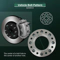 2X 2" Hub Centric Wheel Spacers 8x200 14x1.5 for Ford F-350 Super Duty (2005–2024)