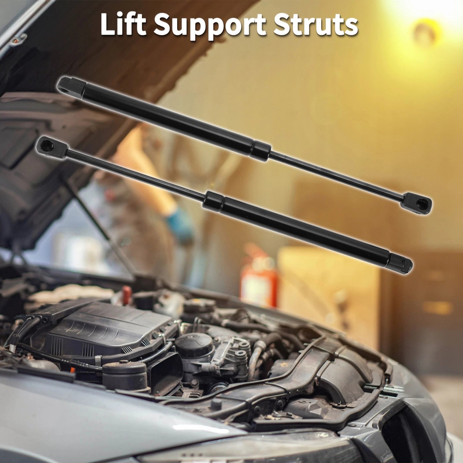 Front Hood Lift Supports Struts for Ford F-150 (2009–2014)