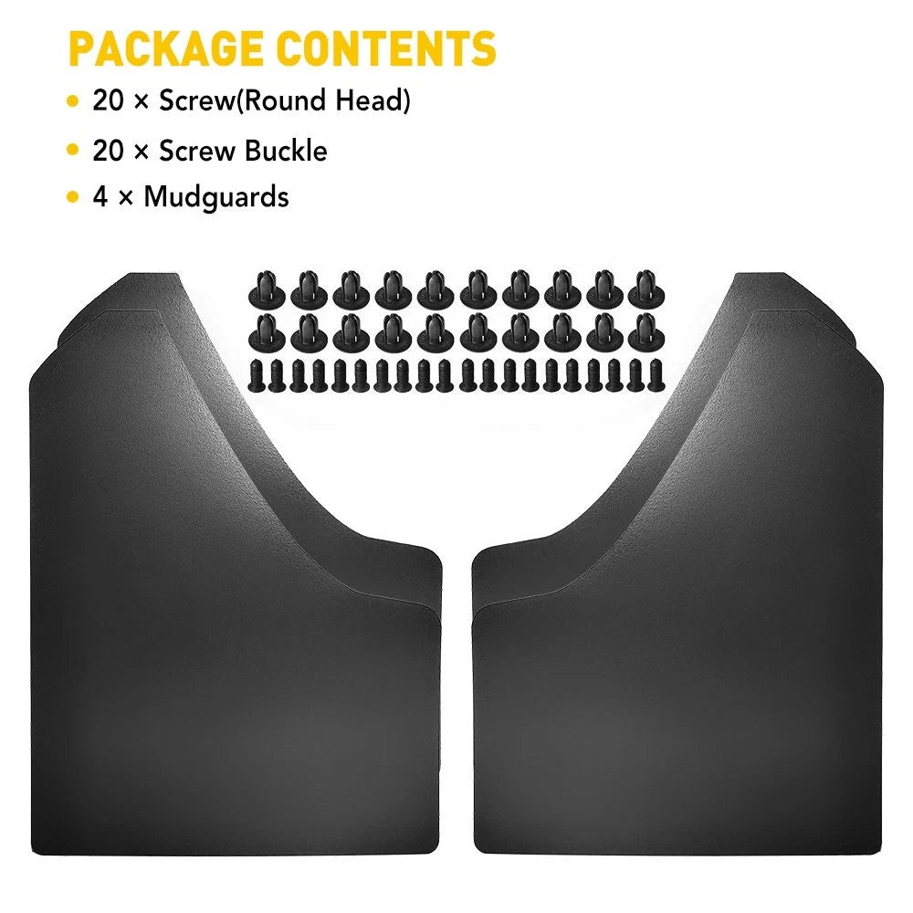 Mud Flaps for Ford (Universal, Front & Rear)
