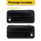 Front Left + Right Exterior Door Handle for Chevrolet K1500 C1500 (1988–1999)